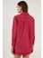 Pamuklu Oversize Tüvit Gömlek Bayan Gömlek 42190503 4