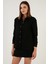 Pamuklu Oversize Tüvit Gömlek Bayan Gömlek 42190503 2