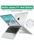 Nezih Case Apple Macbook Air 13.6 Inç 2022 M2 Çip A2681 Uyumlu Crystal Clear Full Protective Cover 4