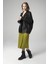 WM019 Oversize Biker Deri Kadın Mont 5