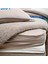 Bedding Coverme Perfect Çift Kişilik Battaniye Nevresim Takımı - Bej 4