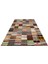 Klasik Modern Patchwork Eskitme El Dokuma Halı 203 x 303 cm 6153 1