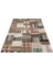 Klasik Modern Patchwork Eskitme El Dokuma Halı 141 x 197 cm 6162 1