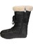 Yazkış Kadın Siyah Içi Polar Termo Kaymaz Taban Yandan Fermuarlı Kar Botu 3