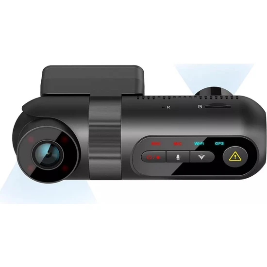 Viofo T130 2 Kameralı 2k 1440P + 1080P Wifi Gps'li Araç Kamerası