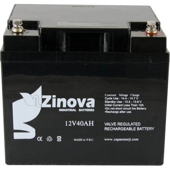 Zinova 12 V 40 Ah Agm Akü Fiyatı Taksit Seçenekleri
