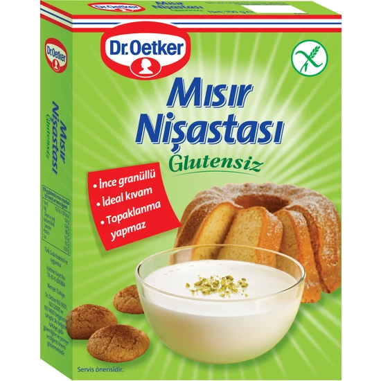 Dr. Oetker Glutensiz Mısır Nişastası - 150 Gr.