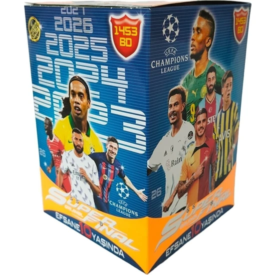 Süper Final Futbolcu Kartları Süper Final 50 Adet Kart 2023 Futbol Oyun Kartları Yeni Sezon