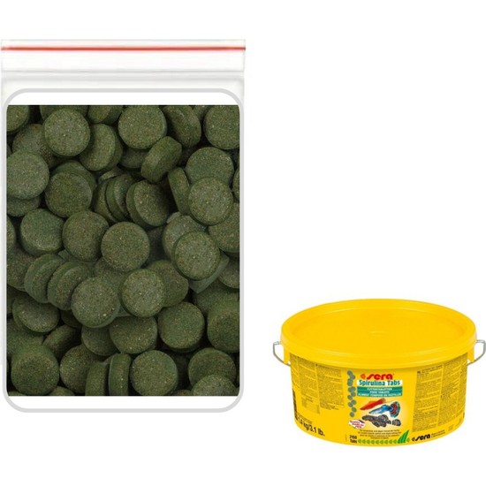 Sera Spirulina 100 Adet Tablet Balık Yemi (Açık) Fiyatı
