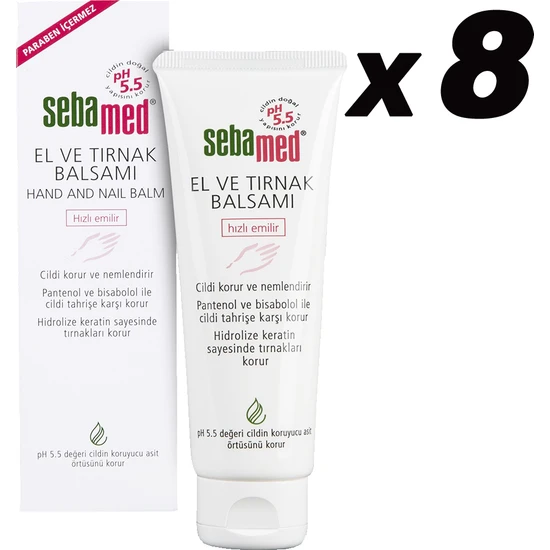 Sebamed El ve Tırnak Losyonu 10ML 8'li