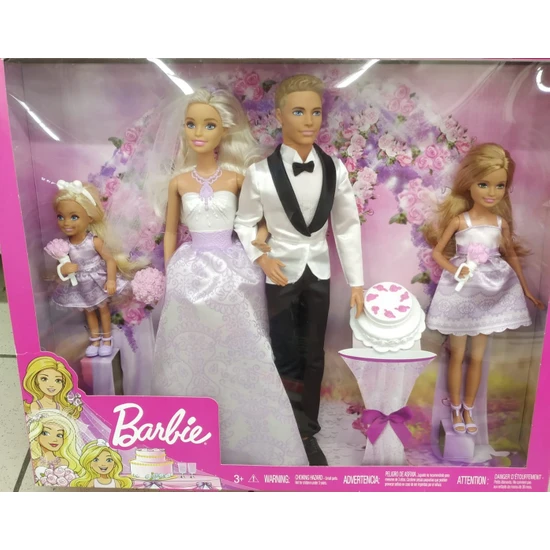 Barbie ve Ken Evleniyor Oyun Seti