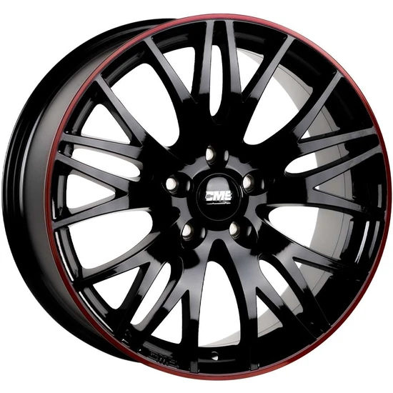 Cms 428-05 7.5X17-5X120 ET35 72.5 Black Red Gloss Jant (4 Adet)