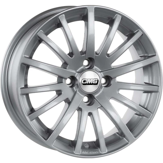 Cms 466-03 6.5X16-4X100 ET42 67.2 Racing Silver Jant (4 Adet)