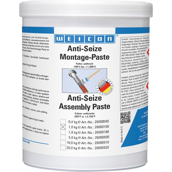 WEICON AntiSeize Montaj Macunu 1 kg Fiyatı Taksit Seçenekleri