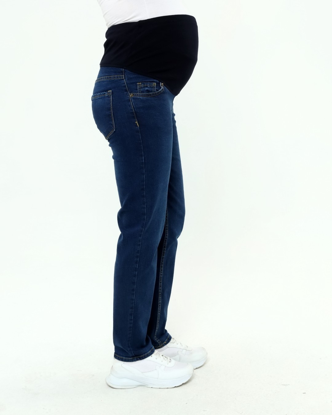 Haimoda Hamile Kot Pantolon Boyfiriend görsel 4