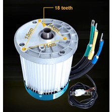 Cansın Motors 60V /3000 Watt Bldc Fırçasız Motor