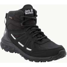 Jack Wolfskin 4051331 Woodland 2 Texapore Mid W Black/grey Kadın Outdoor Bot
