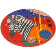 Porland Wild Life Servis Tabağı 4'lü 28CM