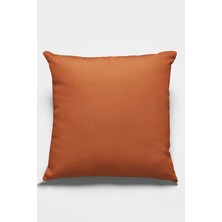 RugViva 43 x 43 cm Tarçın Döşemelik Tay Tüyü Premium Kumaş Dekoratif Çift Taraflı Kırlent Yastık Kılıfı KRL020