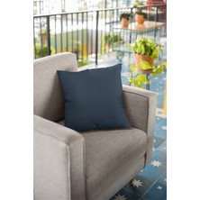 RugViva 43 x 43 cm Laci Kırlent Yastık Kılıfı Tay Tüyü Döşemelik Premium Kumaş Dekoratif Çift Taraflı KRL022
