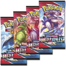 Battle Styles Pokemon Kart (4 Paket)