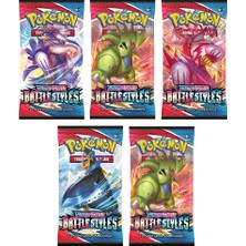 Battle Styles Pokemon Kart (4 Paket)