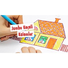 Pritt Jumbo Keçeli Kalem 12 Renk Prit 12 Li Keçeli Kalem Jumbo 1 Paket