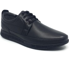 Öz Soylu %100 Deri Rahat Erkek Günlük Kışlık Büyük Ayakkabı 45-48