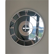 Harika Crown Gerçek Ayna Duvar Saati