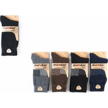 Dündar Erkek Plus Lambswool Yün Çorap 5909 - 12 Adet