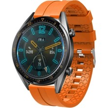 Basias Huawei Watch Gt2 Gt3 46 mm Silikon Kordon (22MM)