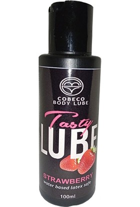 Cobeco Çilek Aromalı Kayganlaştırıcı Yağ 100 ml - Cobeco Strawberry Lubricant Oil 100 ml