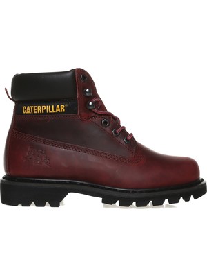 Caterpillar Deri Bordo Kadın Bot Colorado