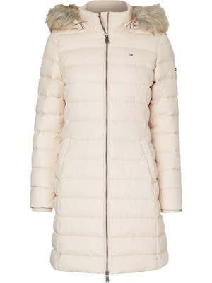 Tommy Jeans Bej Kadın Mont DW0DW09060AB4