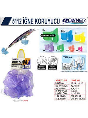 Owner 5112 Safety Cap Iğne Koruyucu