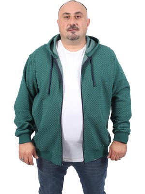 Moc Grande Büyük Beden Sweat Direction 22718-NEFTI