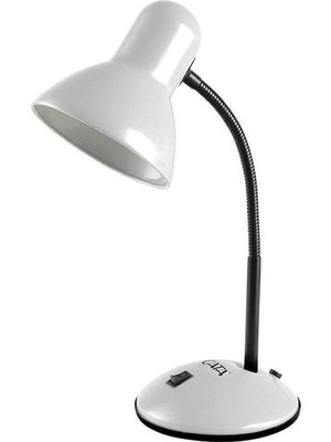 Cata CT-8401 E27 Florida Beyaz Masa Lambası