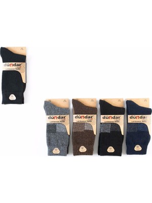 Dündar Erkek Plus Lambswool Yün Çorap 5909 - 12 Adet