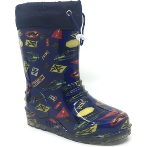 Kids Kız-Erkek Çocuk Kışlık İçi Kürklü Yağmur Çizmesi Kar Botu 26-37