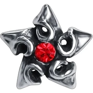 Zirkon Taşlı Modern Vintage S+ Kalite Motorcu Erkek 316L Çelik Küpe (Tekli)