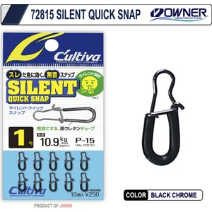 Cultiva 72815 Silent Quick Snap Rapala Klipsi