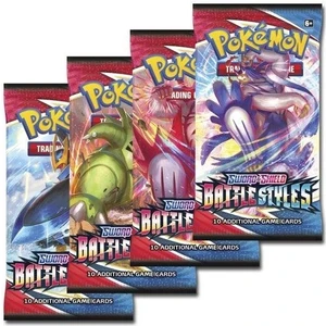 Battle Styles Pokemon Kart (4 Paket)