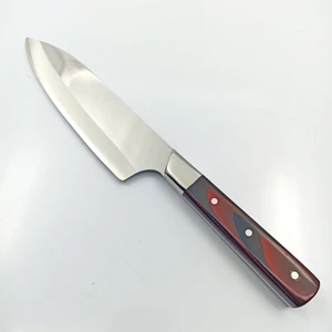 Özel Yapım Verzalit Saplı Profesyonel Şef Bıçağı