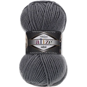 Alize Superlana Midi 87 Kömür Grisi (5 Adet)