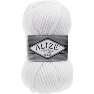 Alize Superlana Maxi 55 Beyaz (5 Adet)