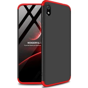 Smart Tech Xiaomi Redmi 7A Gkk Kılıf 360 Derece Tam Koruma