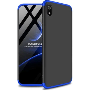 Smart Tech Xiaomi Redmi 7A Gkk Kılıf 360 Derece Tam Koruma