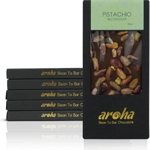 Antep Fıstıklı Sütlü Çikolata 6 x 100 gr