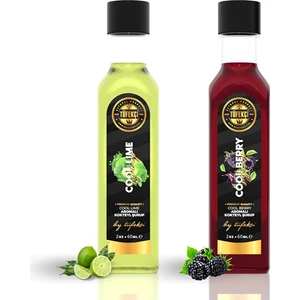 By Tüfekçi Cool Lime + Cool Berry Konsantresi Yoğun Form Yüksek Aromalı 2 x 60 ml