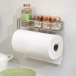 Kağıt Havluluk ve Malzeme Sepeti Bir Arada Tezgah Altı ve Duvar Montajlı 30 x 8 x 13 cm